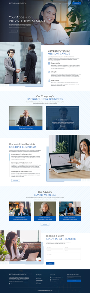 Diseño Wordpress por IDesign1606 para este proyecto | Diseño: #33302171