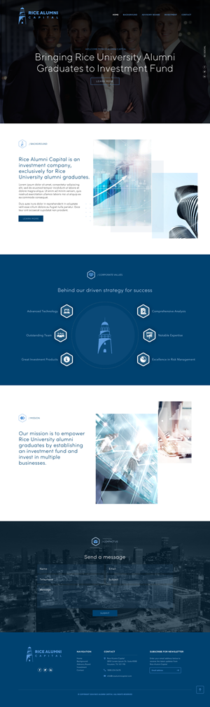 Diseño Wordpress por -Marc- para este proyecto | Diseño: #33307930