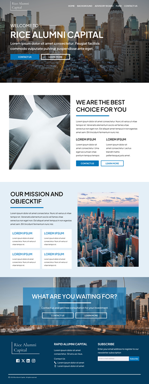 Diseño Wordpress por Taufik H para este proyecto | Diseño: #33305879