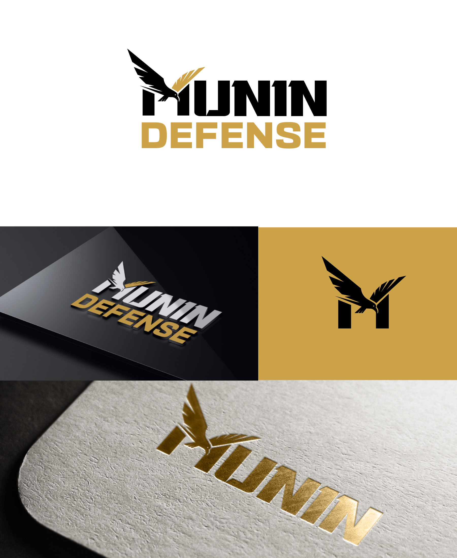 Logo Design by Farhad Kreative for Munin Defense Consulting | Design #33268400