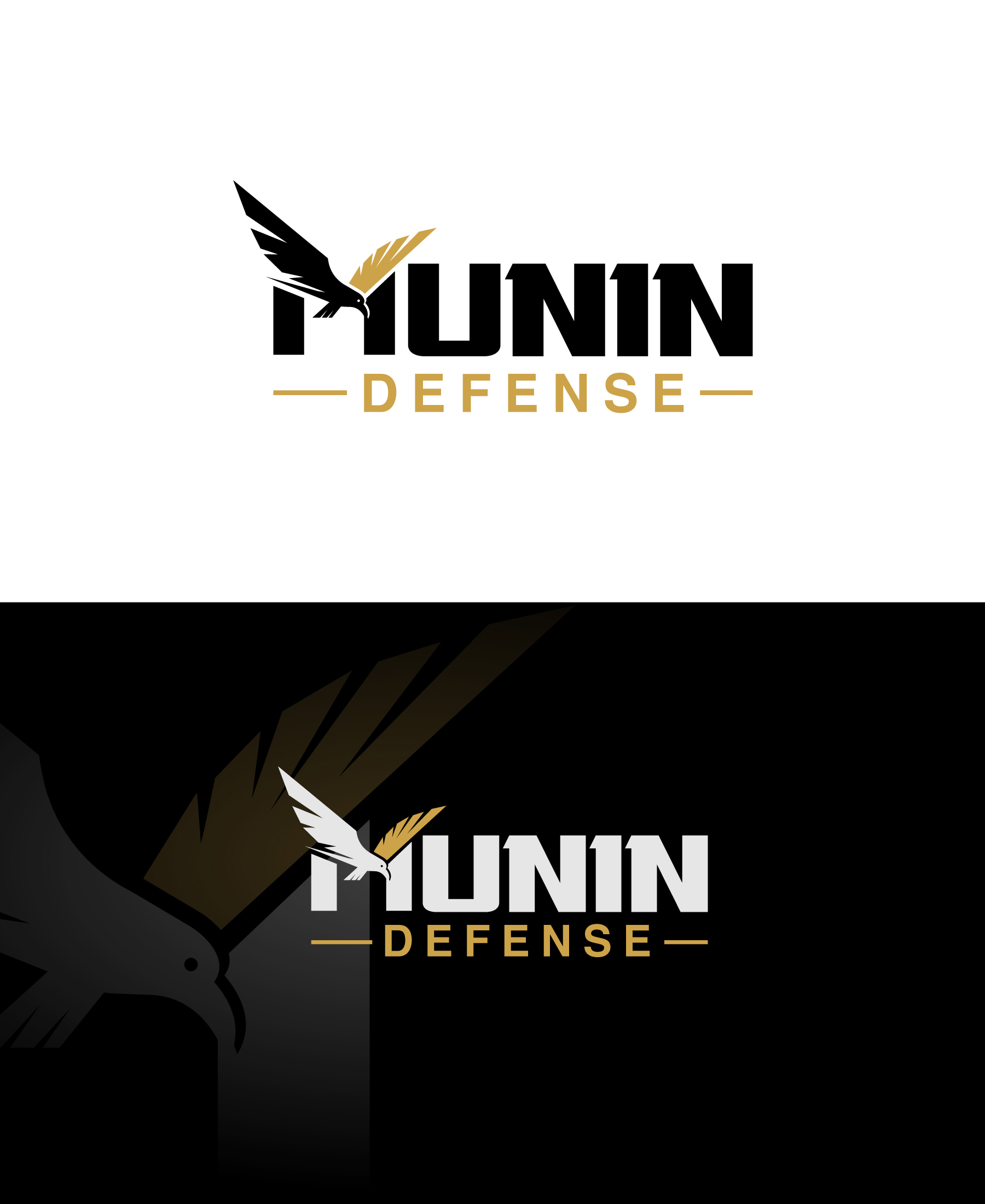 Logo Design by Farhad Kreative for Munin Defense Consulting | Design #33271048