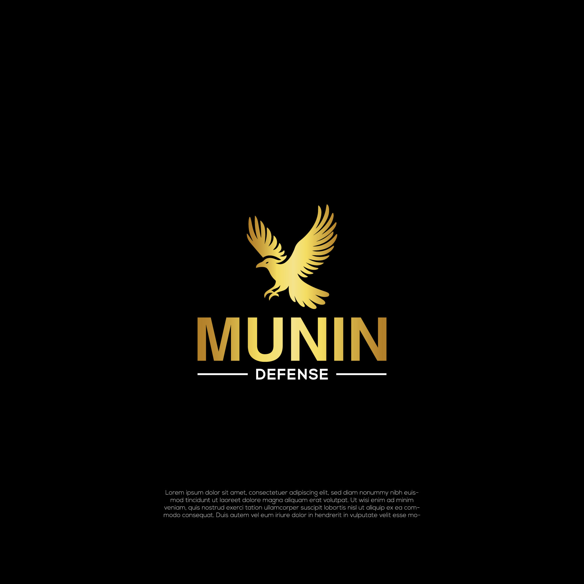 Logo Design by LogoEon for Munin Defense Consulting | Design #33267425