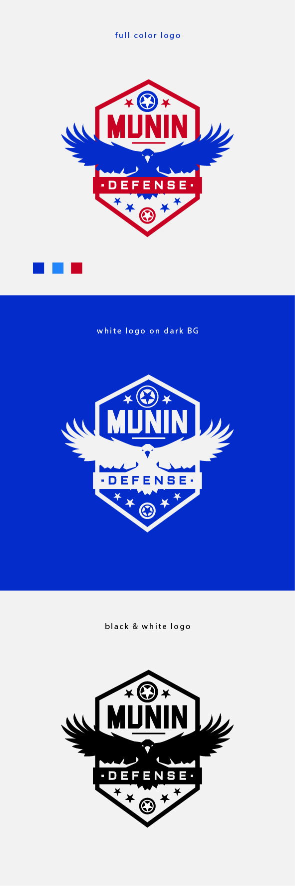 Logo Design by Lammy for Munin Defense Consulting | Design #33298259