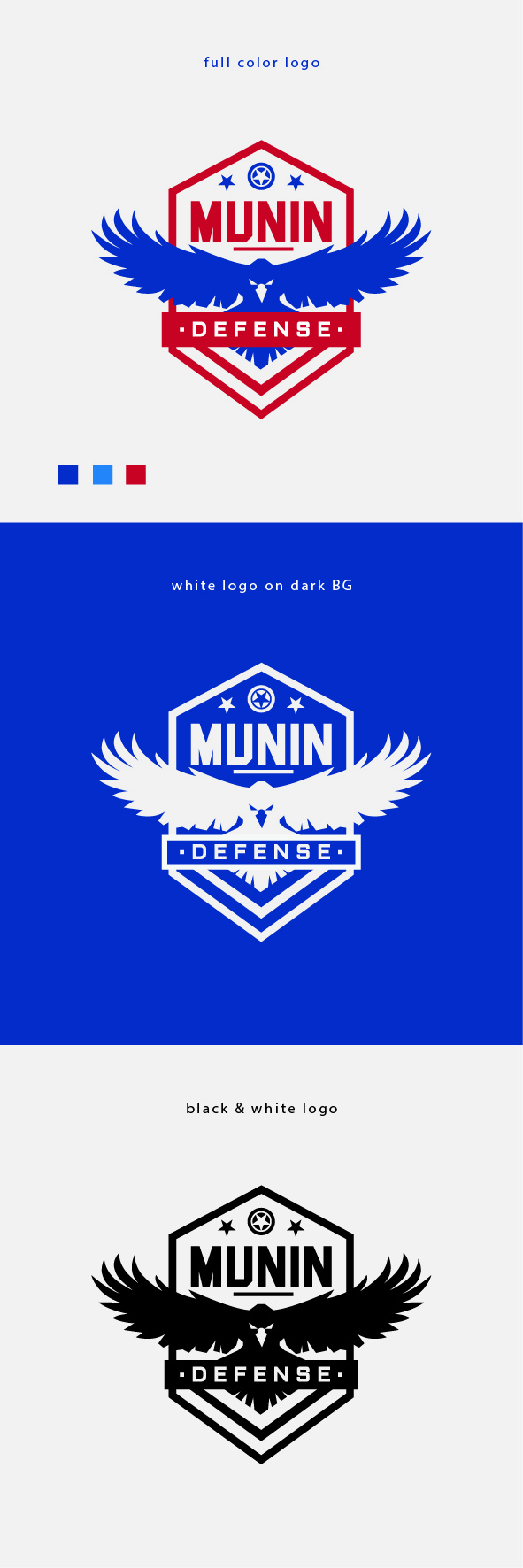 Logo Design by Lammy for Munin Defense Consulting | Design #33301562