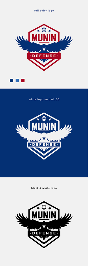 Logo Design by Lammy for Munin Defense Consulting | Design: #33301562