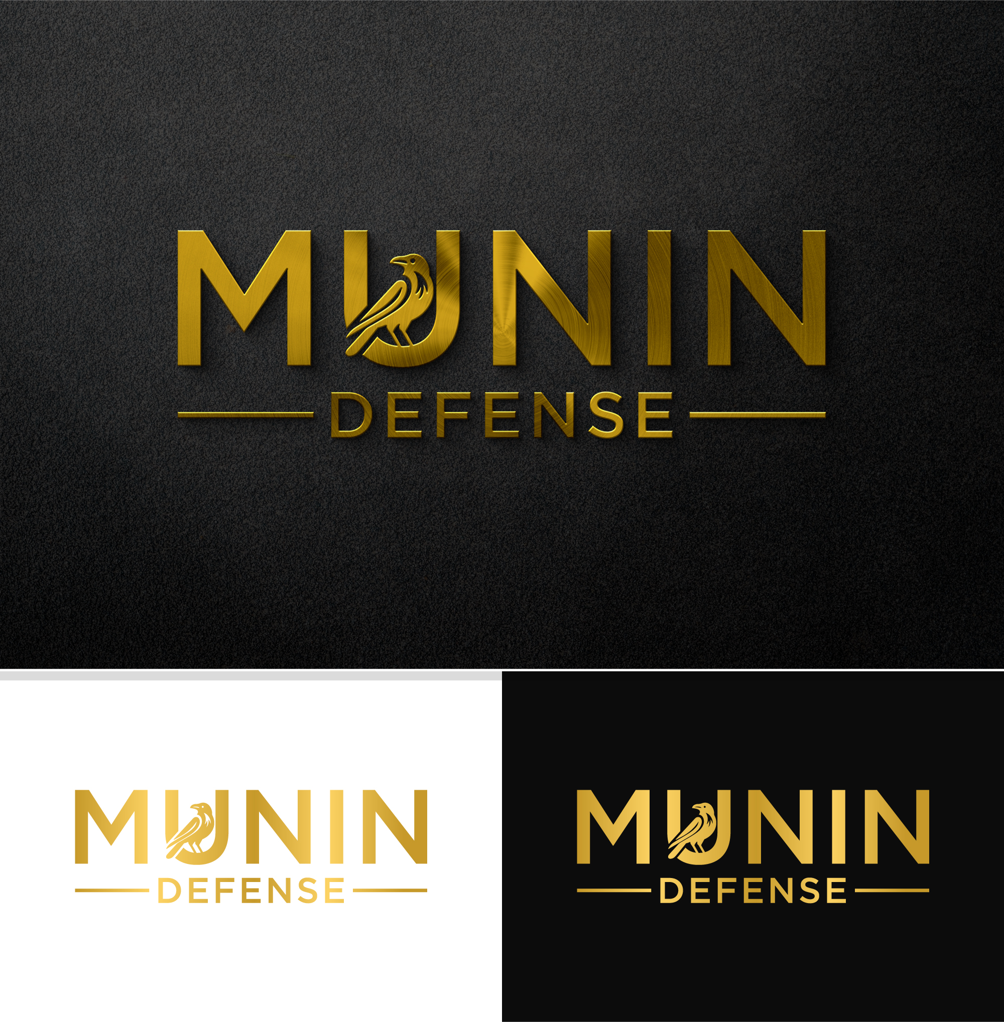 Logo Design by Deejah for Munin Defense Consulting | Design #33279911