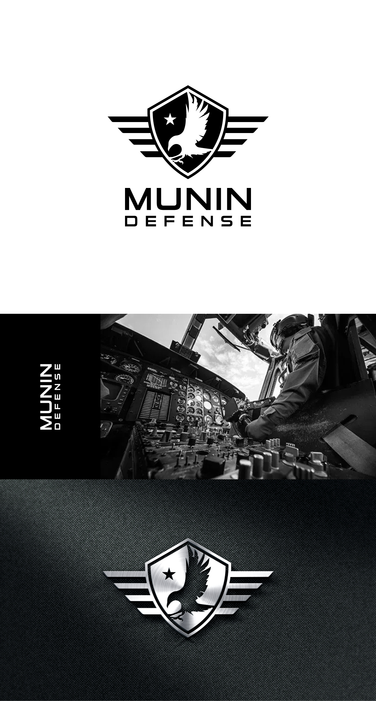 Logo Design by apik. for Munin Defense Consulting | Design #33267305