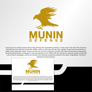 Logo Design by diego costa for Munin Defense Consulting | Design: #33266464