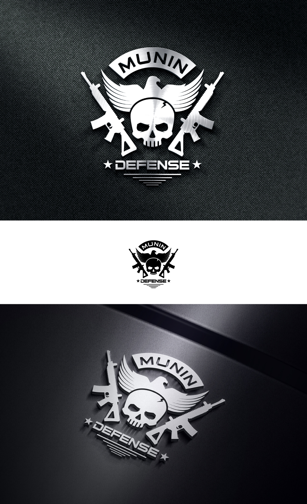 Logo Design by Hamza  Al-Muttalib for Munin Defense Consulting | Design #33272510