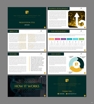 PowerPoint Design by pb for QnG Life Sciences Consultancy Ltd | Design: #33282496