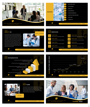 PowerPoint Design by pb for QnG Life Sciences Consultancy Ltd | Design: #33282508