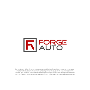 Diseño de Logo por LogoEon para FORGE AUTO Ltd | Diseño: #33277737