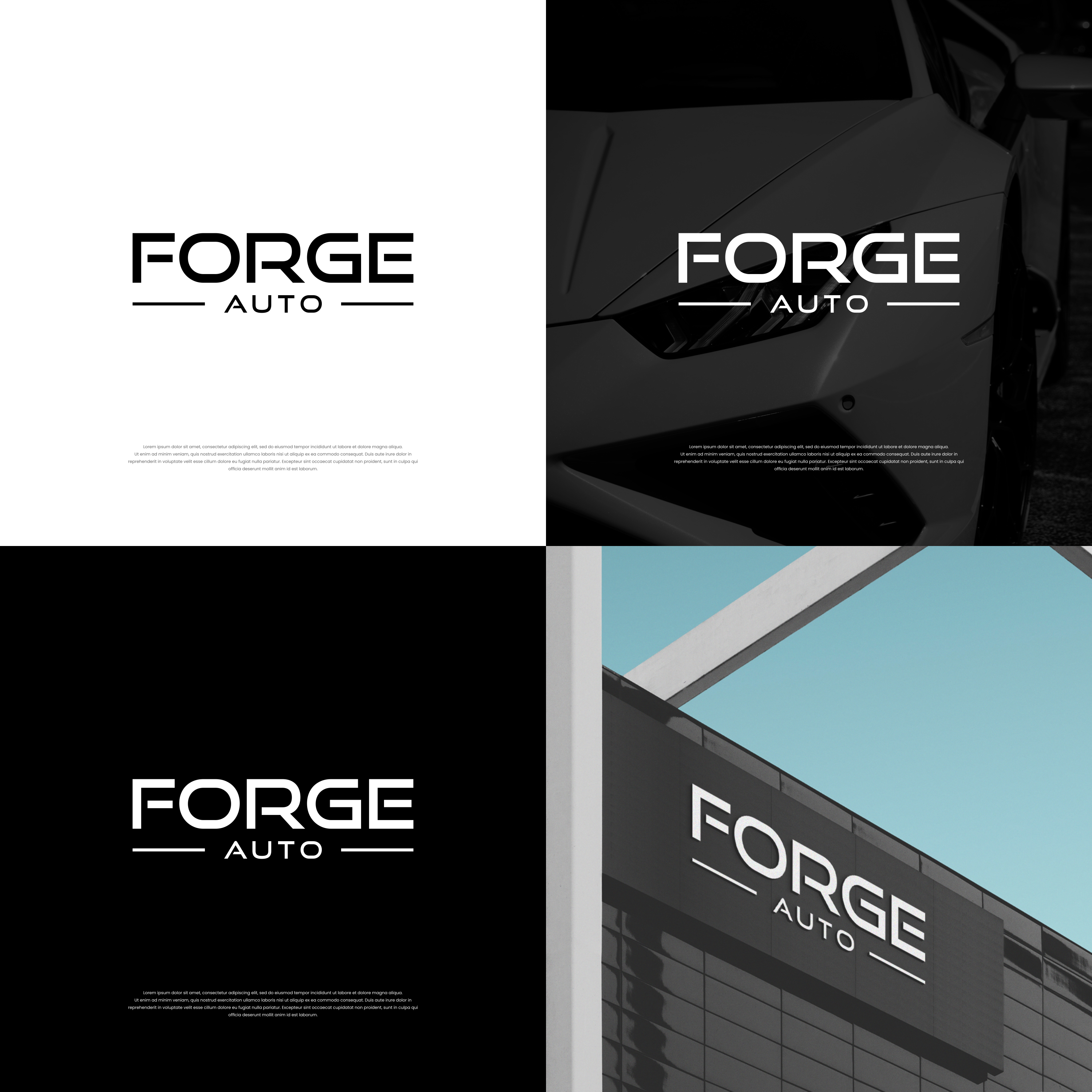 Logo Design by ge.logo for FORGE AUTO Ltd | Design #33277268