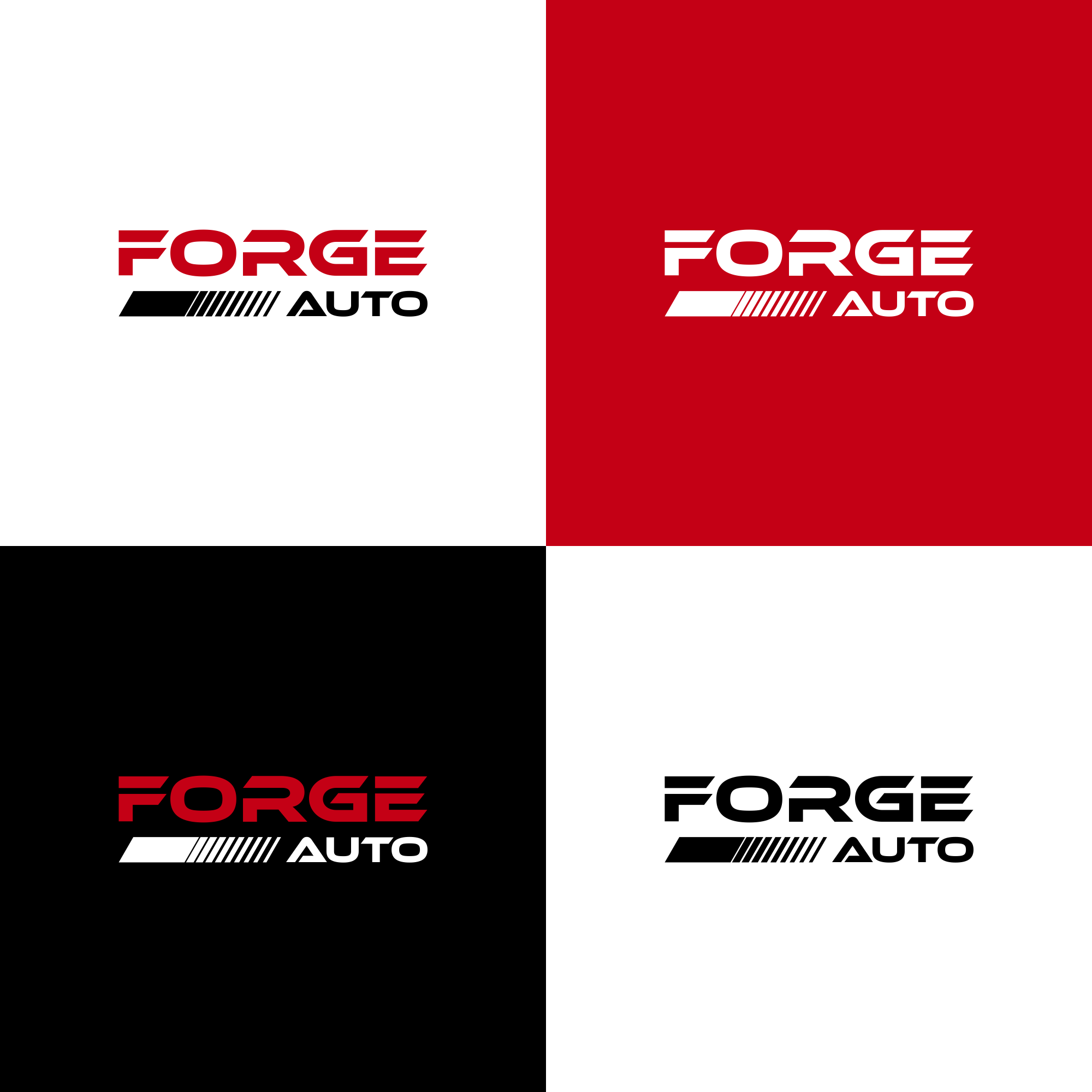 Logo Design by Al ma'thur™ for FORGE AUTO Ltd | Design #33317125