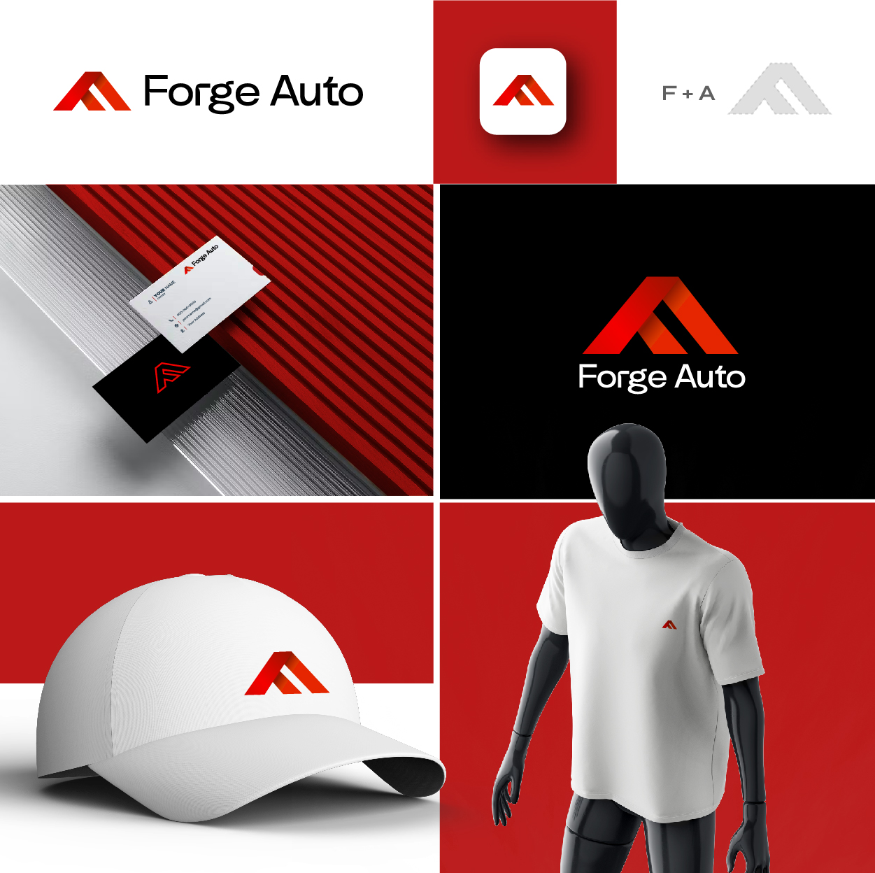 Logo Design by Uzair™ for FORGE AUTO Ltd | Design #33277308