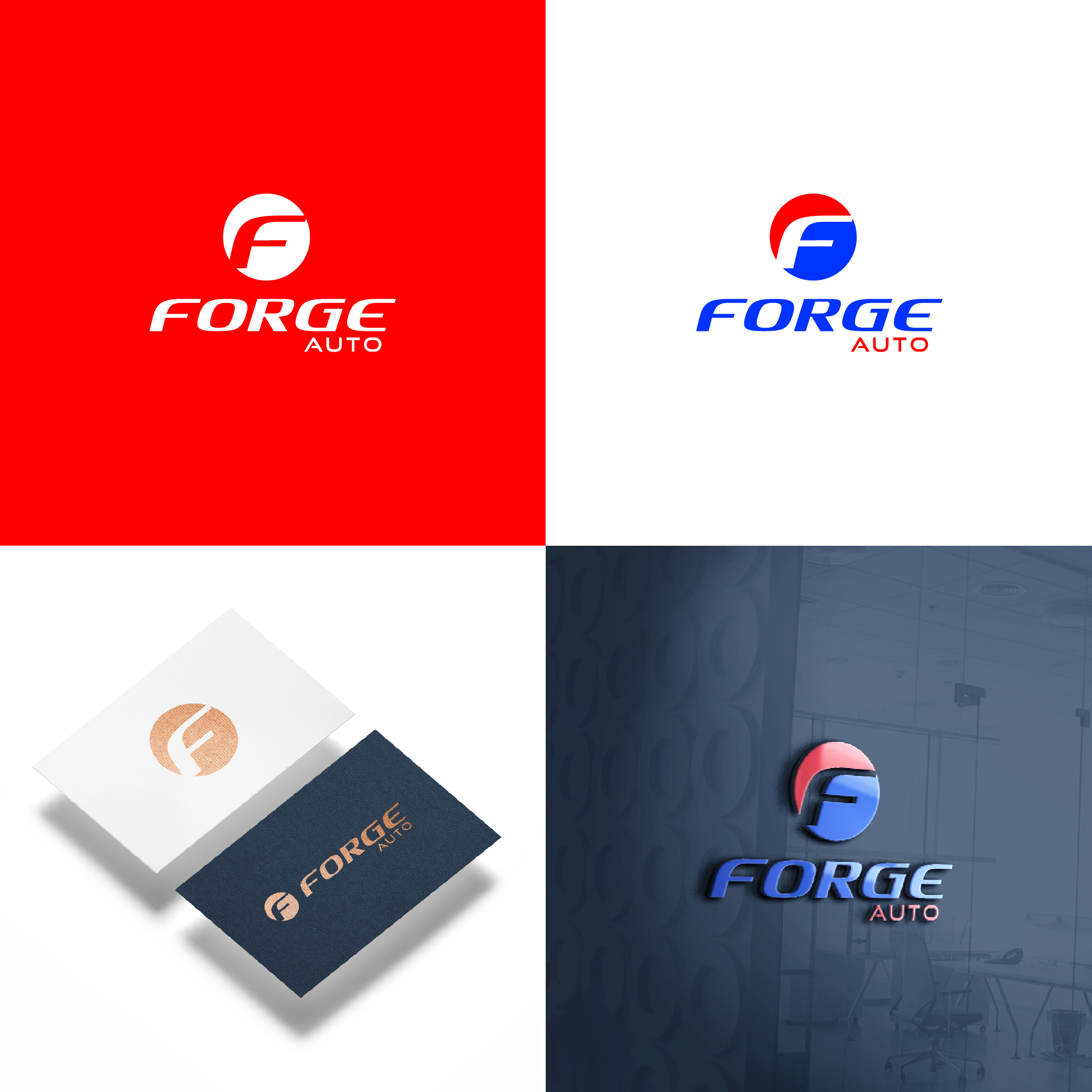Logo Design by Maruf8395 for FORGE AUTO Ltd | Design #33278747