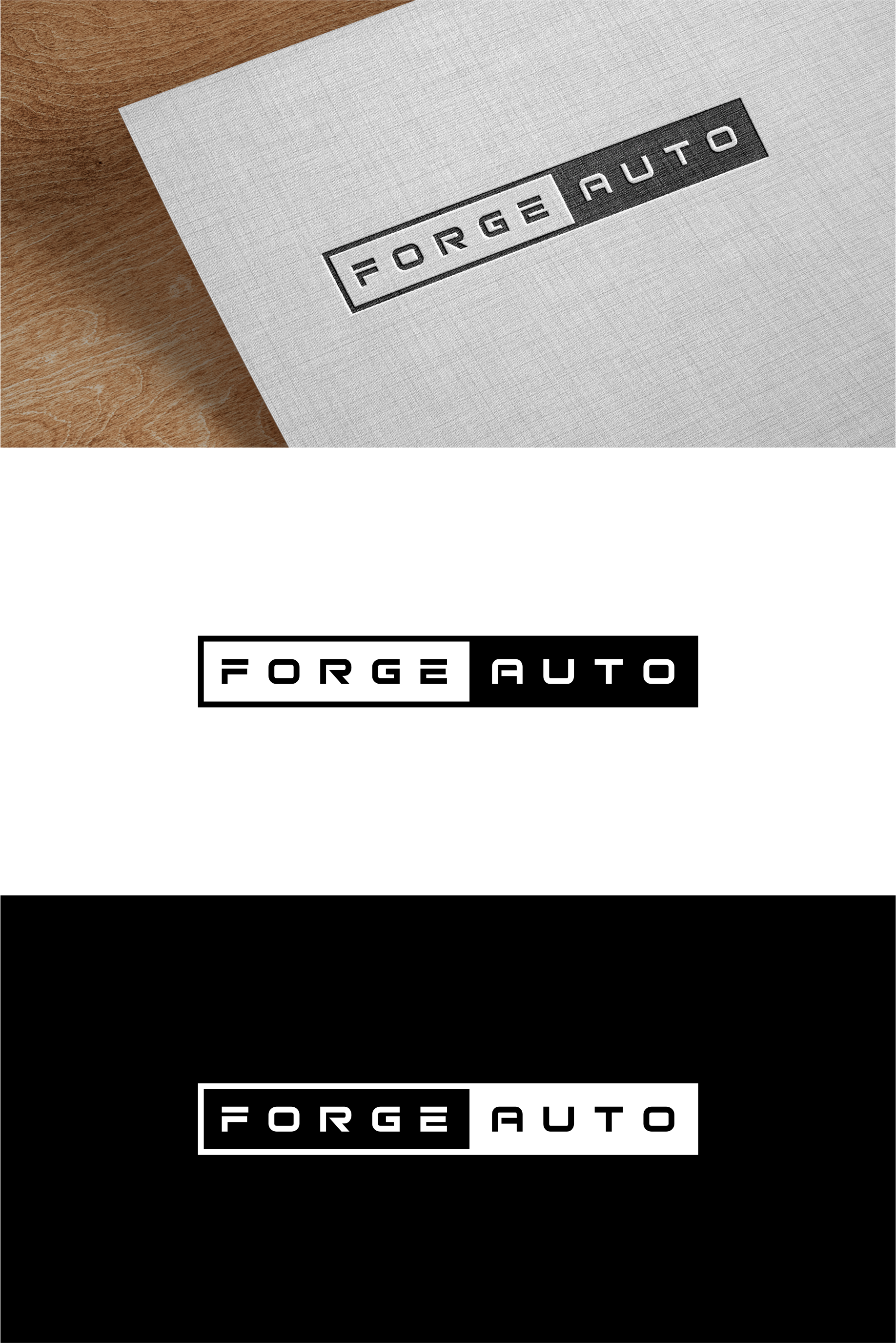Logo Design by zeeone for FORGE AUTO Ltd | Design #33311931