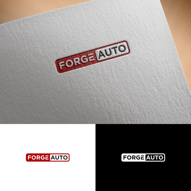 Logo Design by ni9 for FORGE AUTO Ltd | Design #33310423