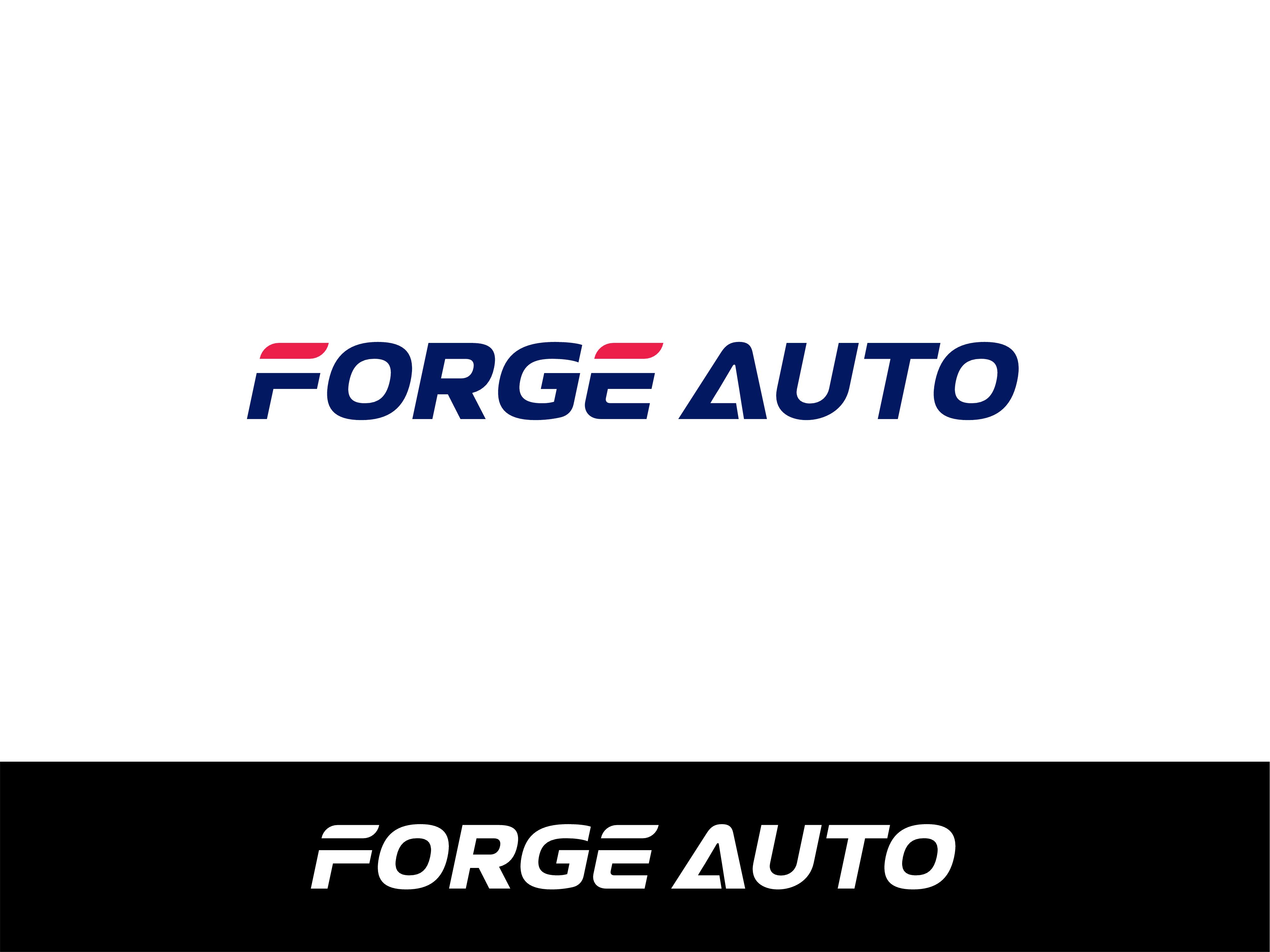 Logo Design by SandoLogo for FORGE AUTO Ltd | Design #33308411