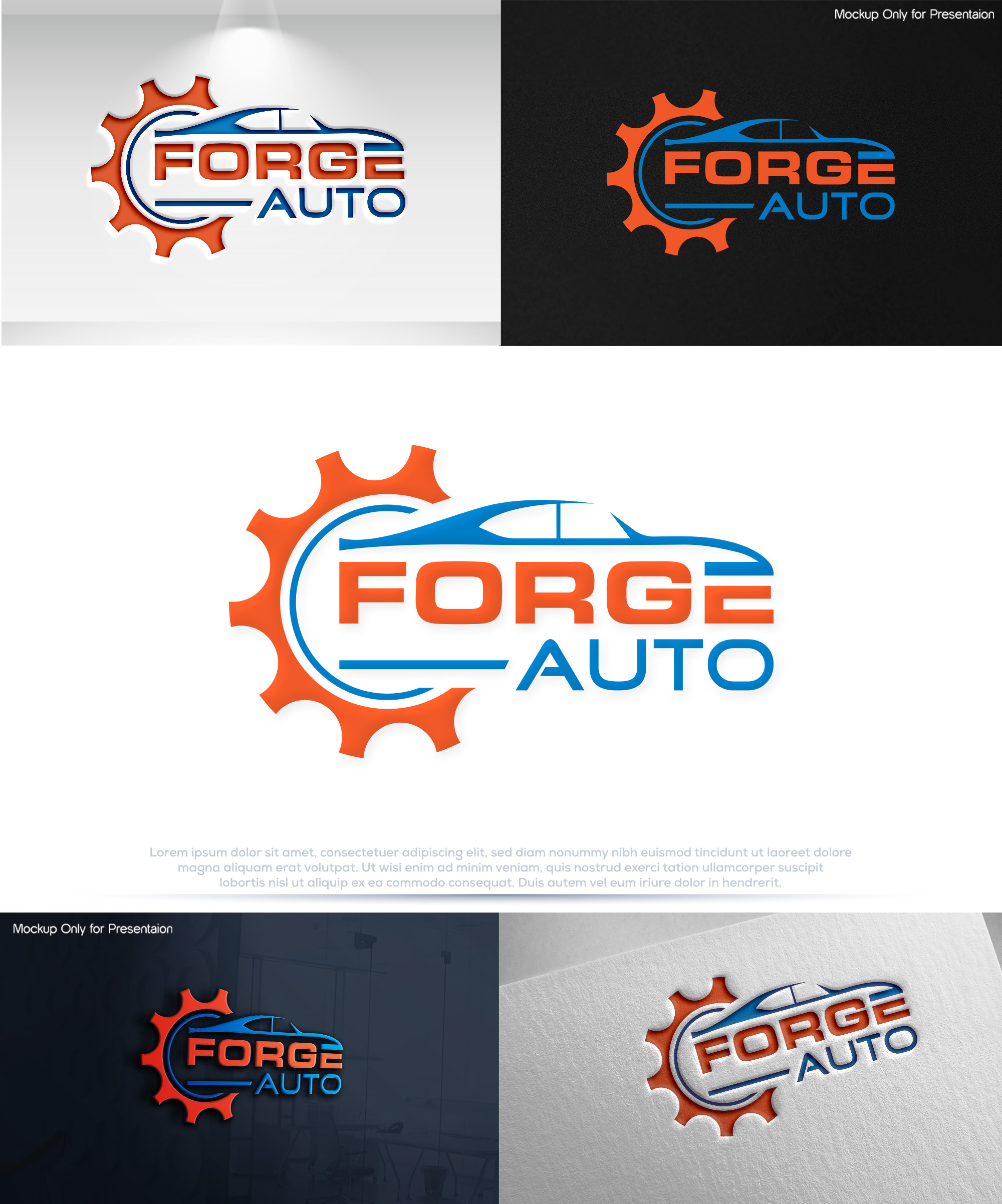 Logo Design by Pilot_DesignR™ for FORGE AUTO Ltd | Design #33276349