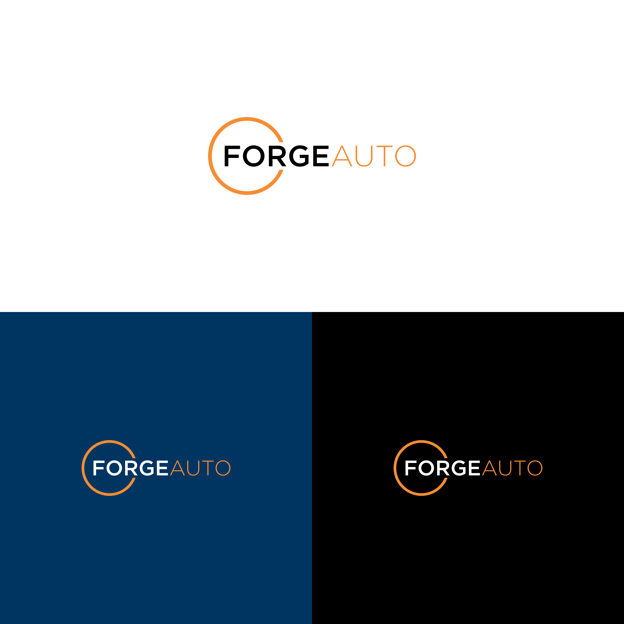 Logo Design by araska for FORGE AUTO Ltd | Design #33515163