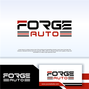 Logo Design by Apache Kretek for FORGE AUTO Ltd | Design: #33275855