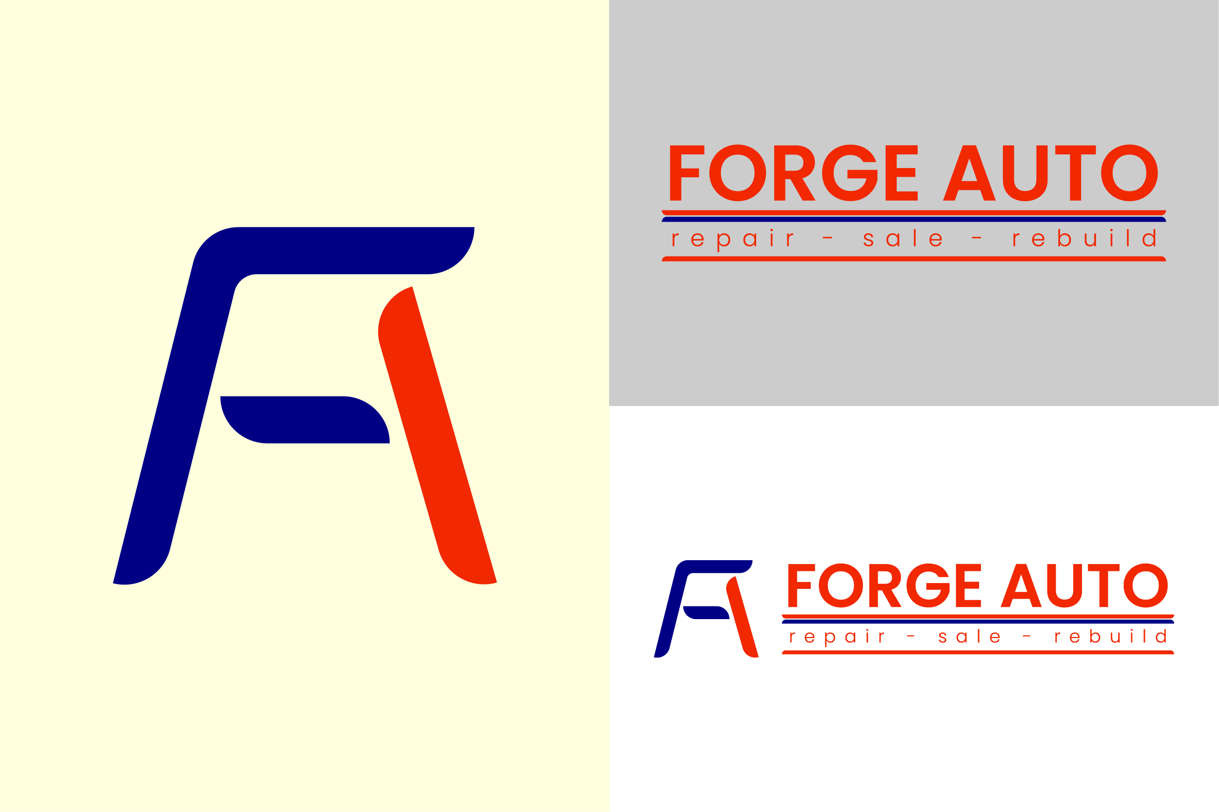 Logo Design by RIO248 for FORGE AUTO Ltd | Design #33316863