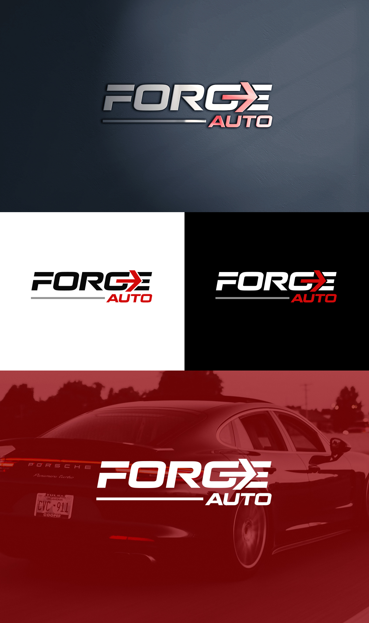 Logo Design by BehindSymbols for FORGE AUTO Ltd | Design #33285797