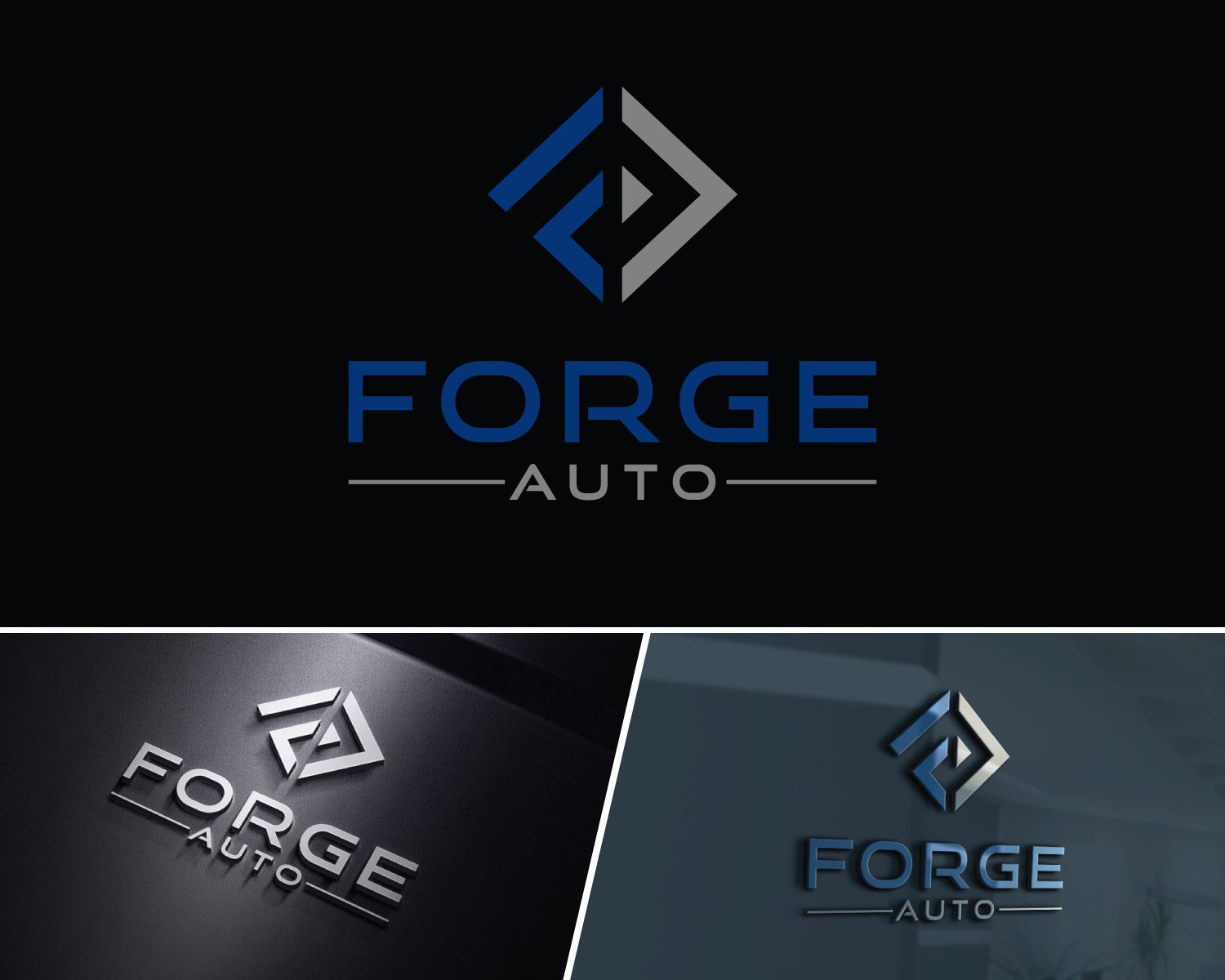 Logo Design by Atec for FORGE AUTO Ltd | Design #33281400