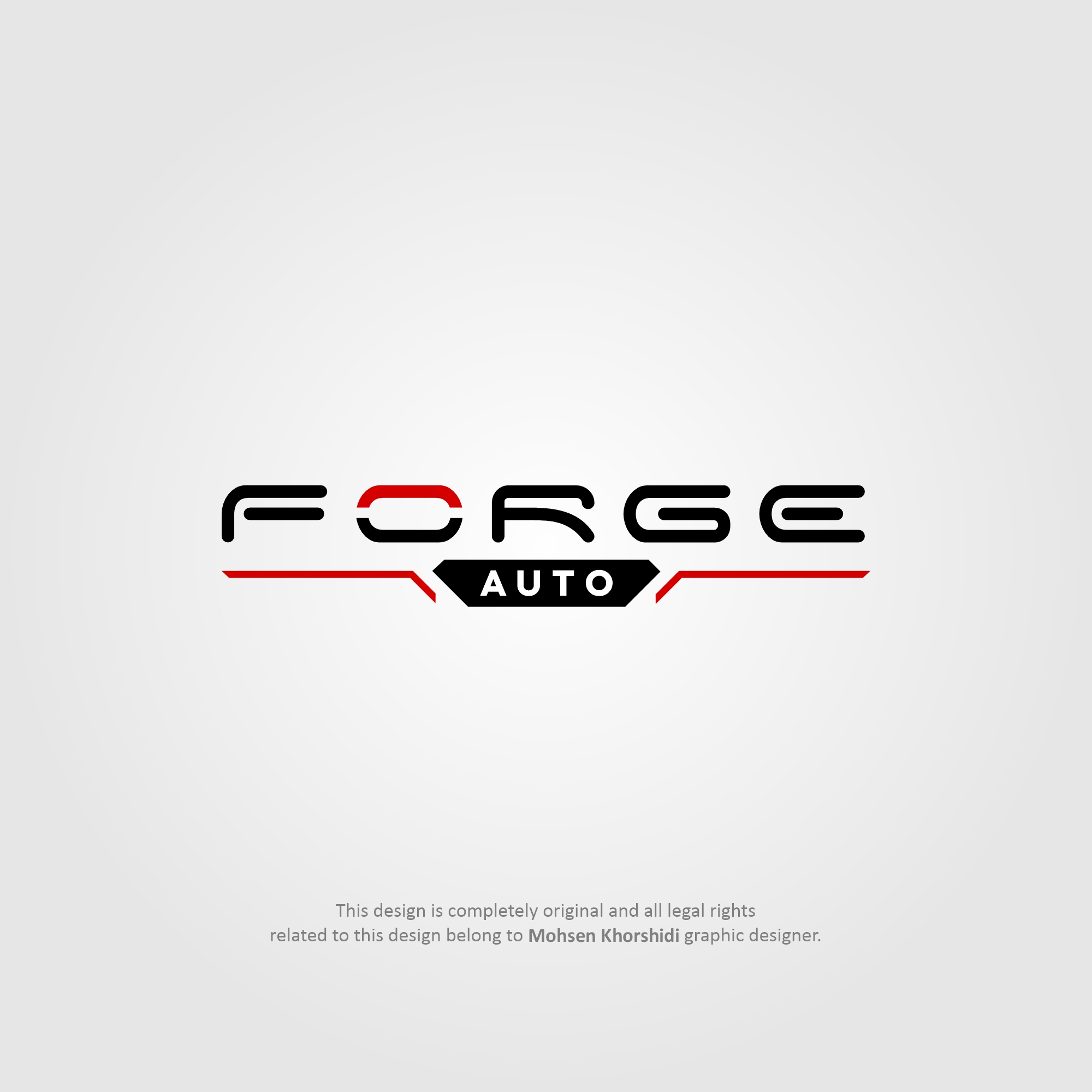Logo Design by Mohsen Khorshidi for FORGE AUTO Ltd | Design #33521702