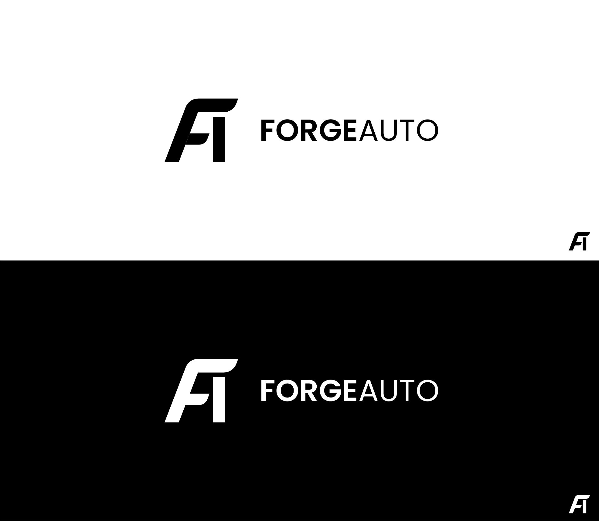 Logo Design by radityahermanto 2 for FORGE AUTO Ltd | Design #33474333
