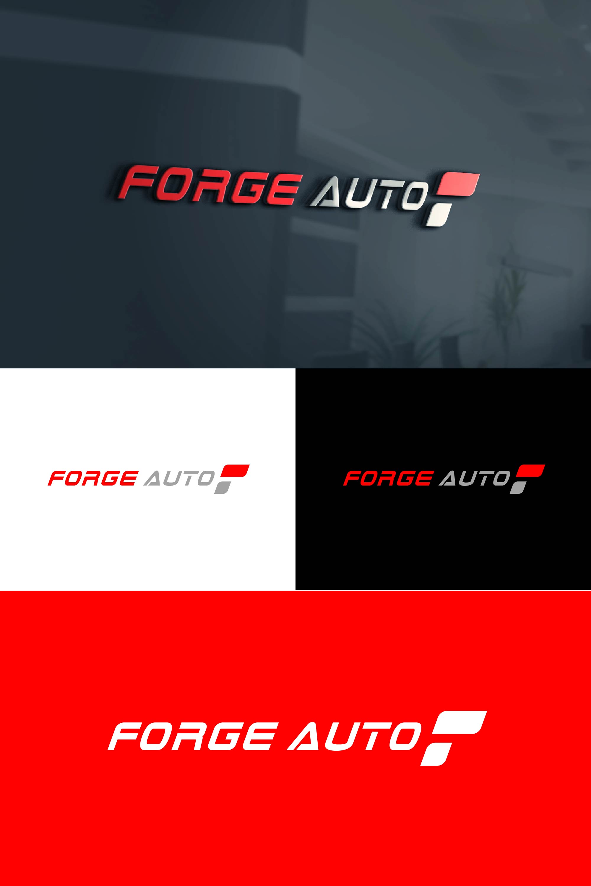 Logo Design by Luffy 3 for FORGE AUTO Ltd | Design #33276593