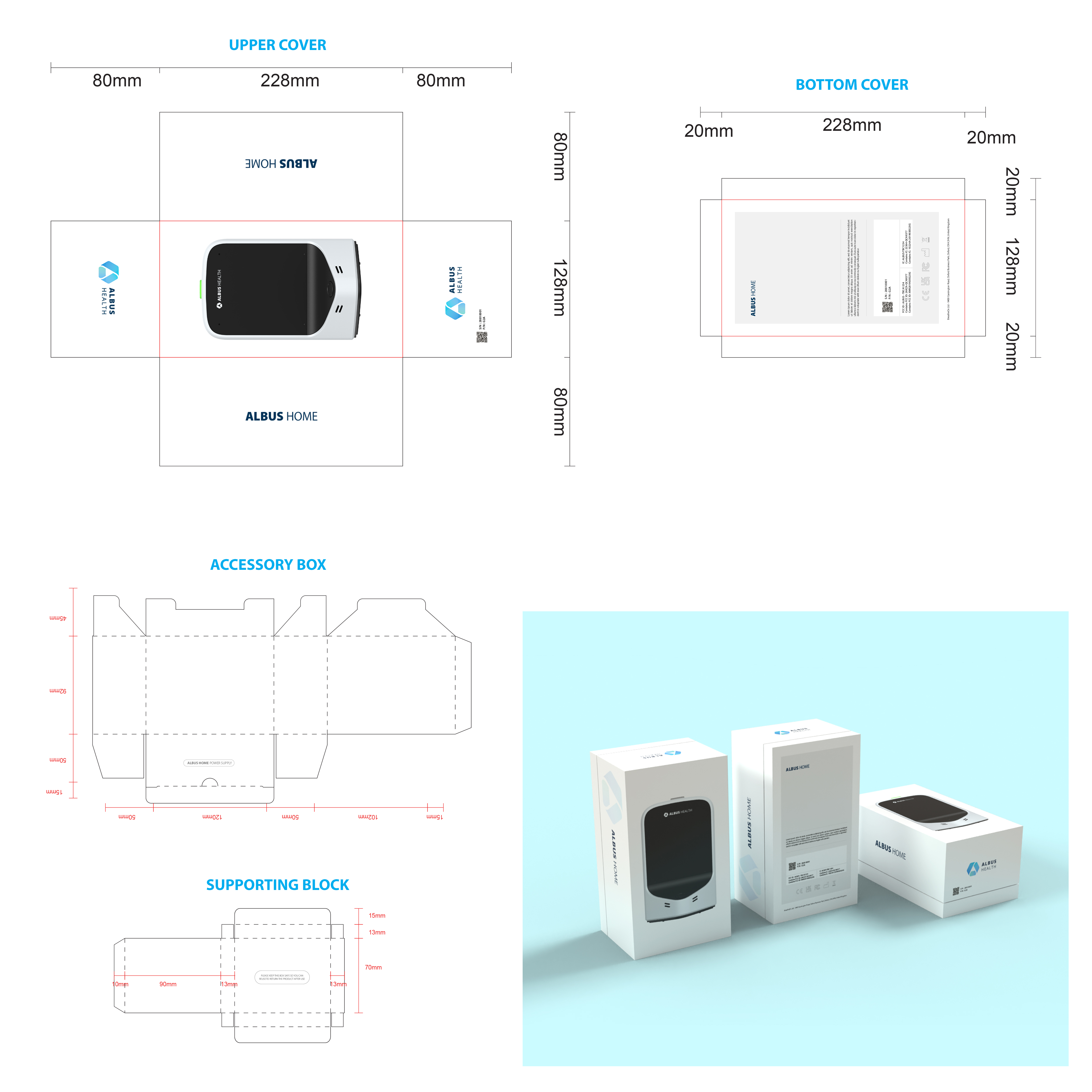 Design Emballage par mscreations.lk pour Albus Health | Design #33280424