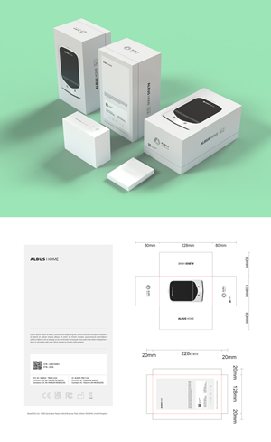 Verpackungs-Design von mscreations.lk für Albus Health | Design: #33281627