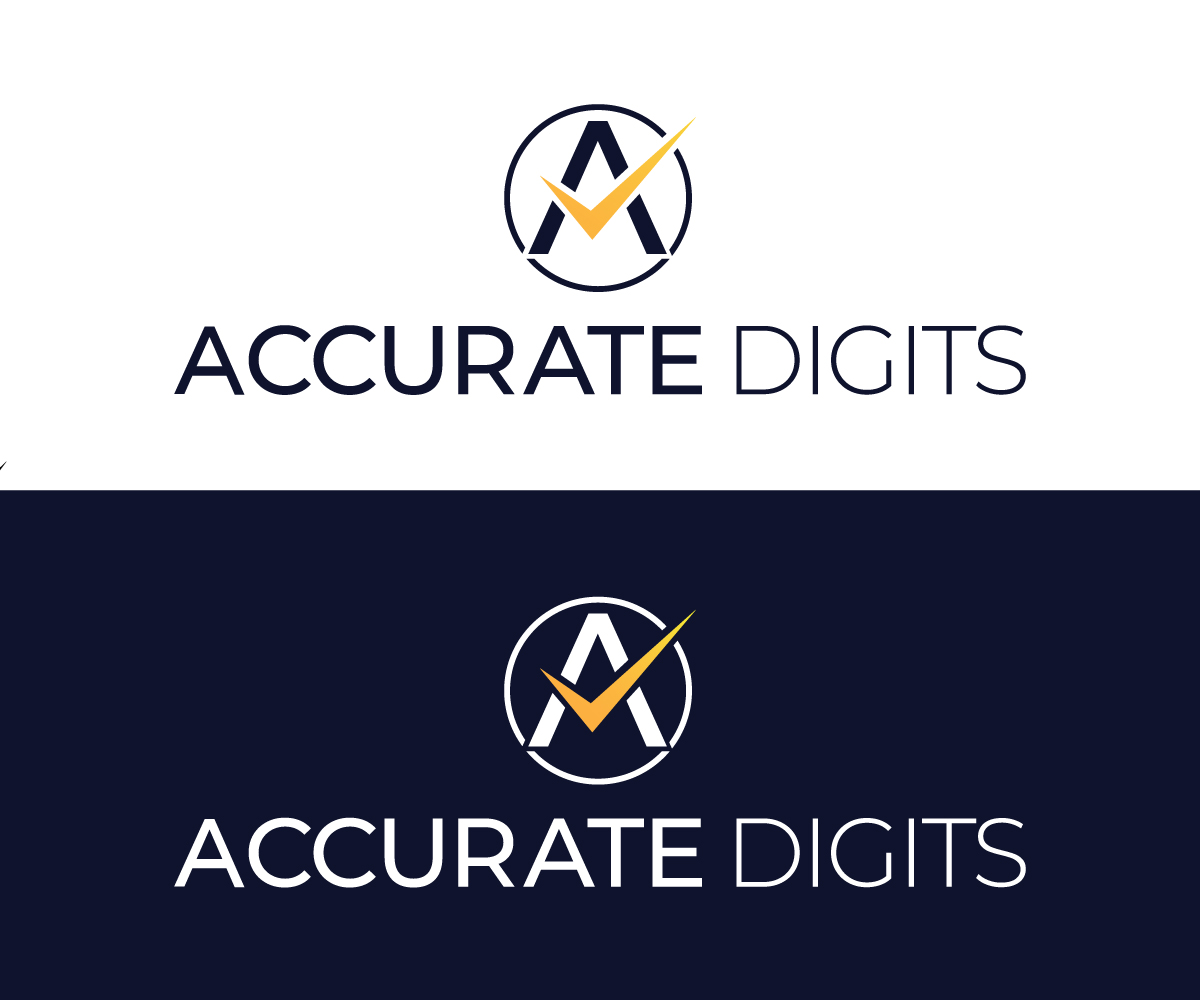 Logo Design by Adi Graphics for Accurate Digits Pty Ltd | Design #33317705