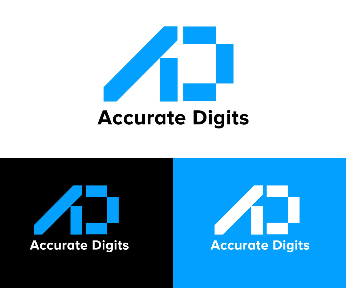 Logo Design by wdesigner2 for Accurate Digits Pty Ltd | Design #33314734