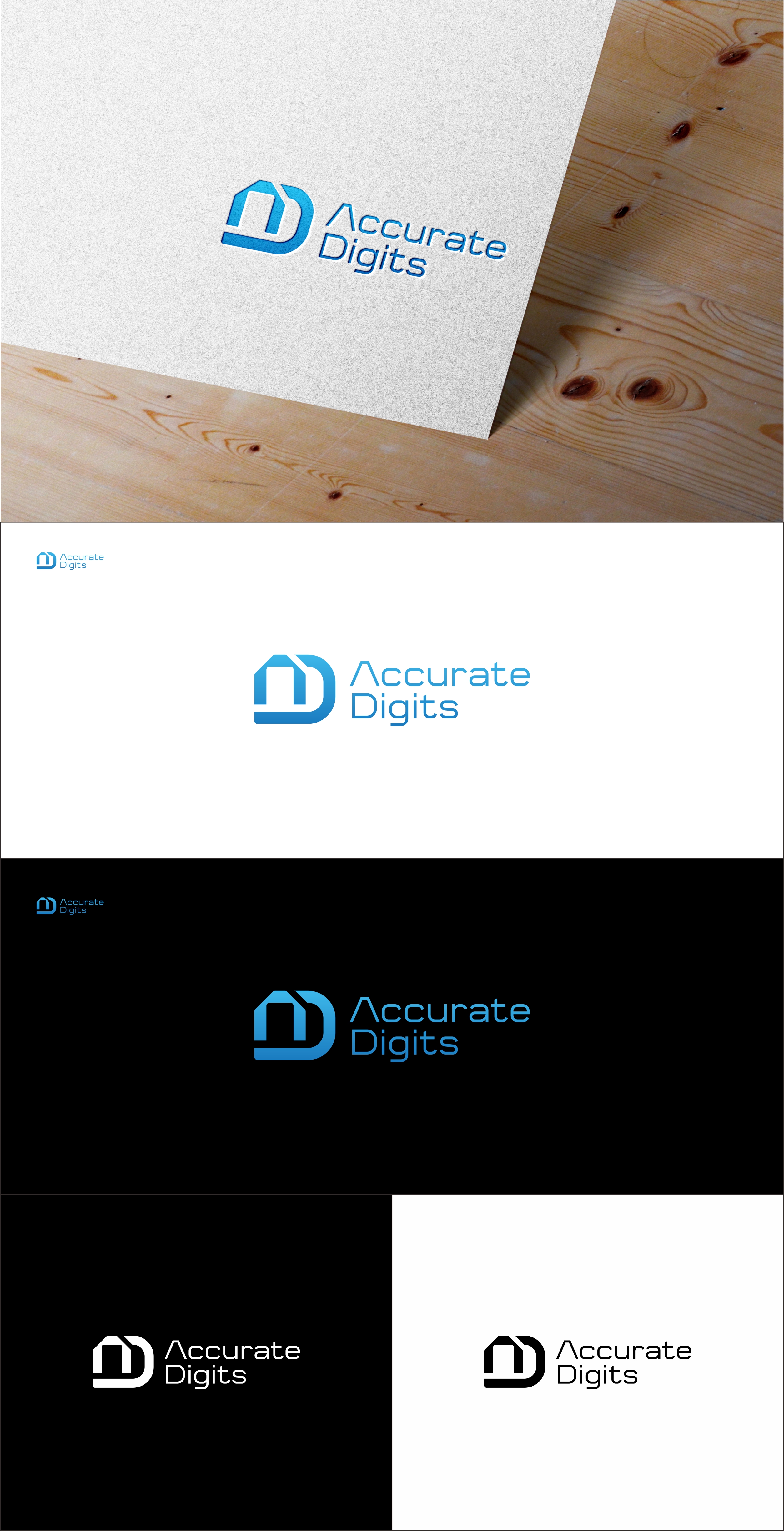 Logo Design by Student_art for Accurate Digits Pty Ltd | Design #33319396