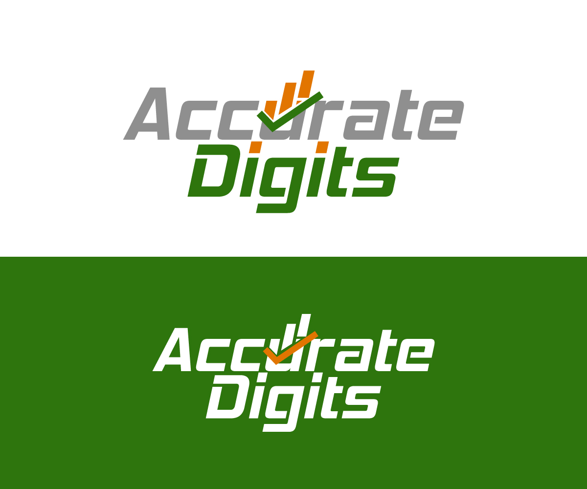 Logo Design by Paint-Tools for Accurate Digits Pty Ltd | Design #33280934