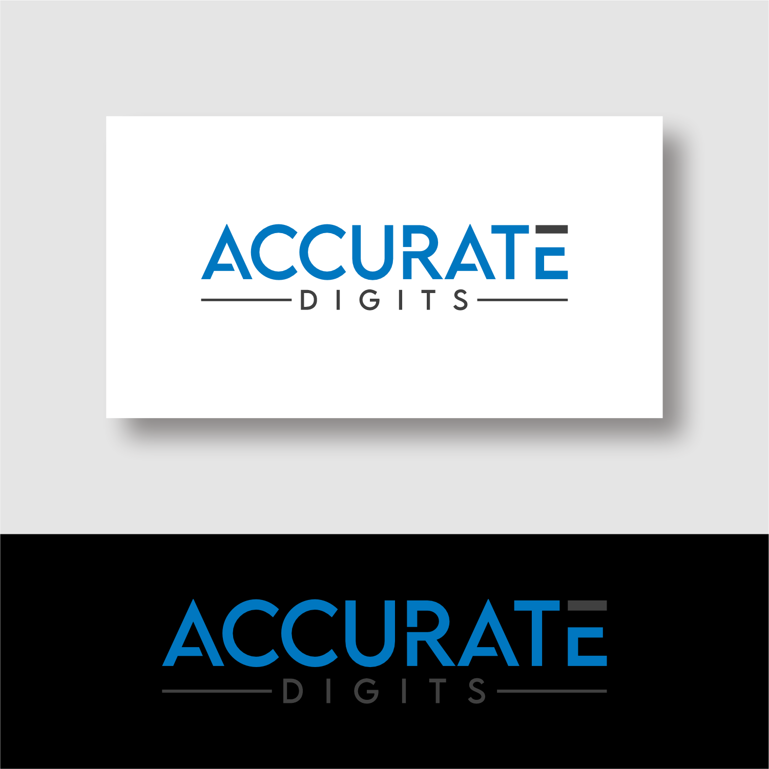 Logo Design by semarco for Accurate Digits Pty Ltd | Design #33281452