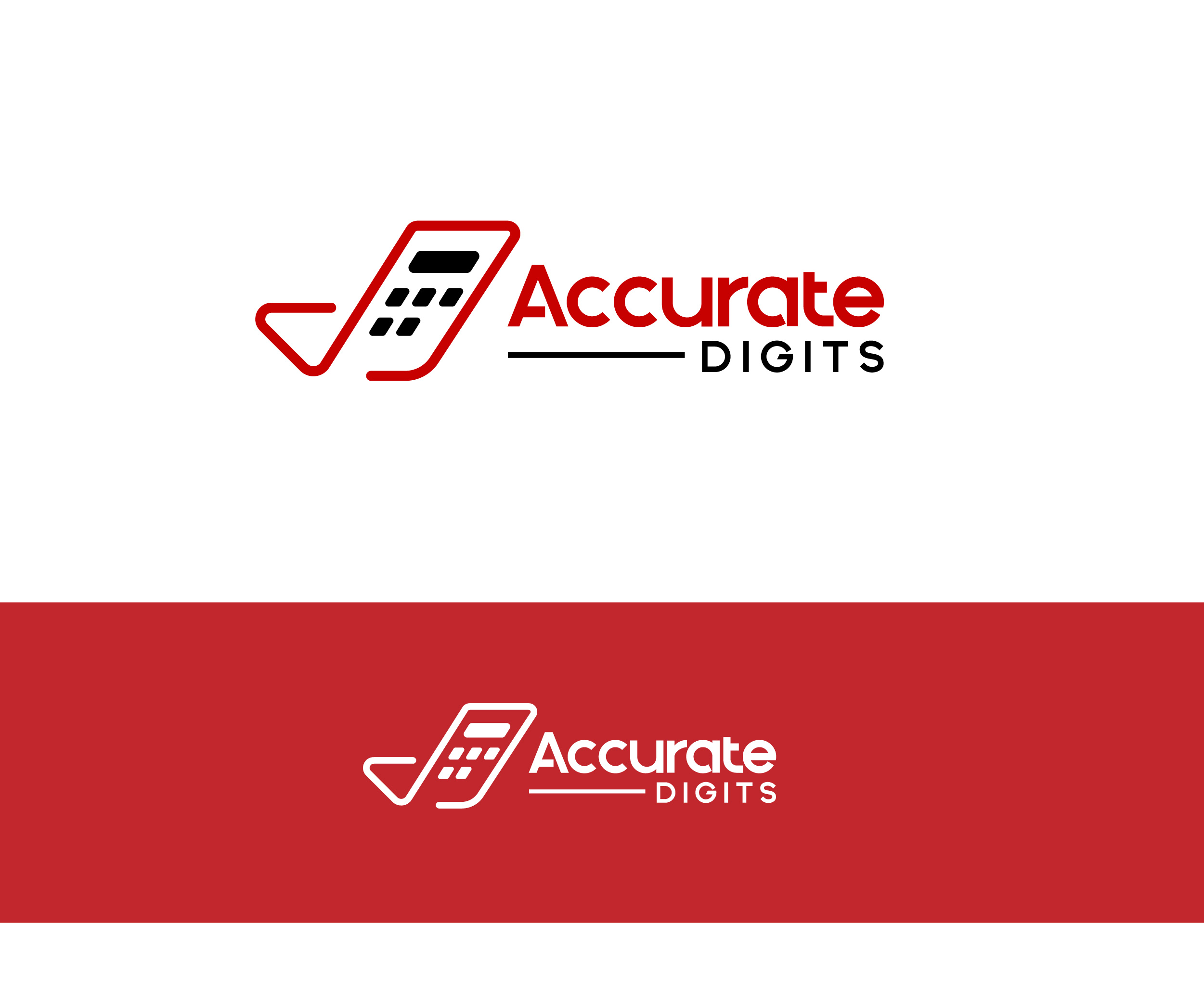 Logo Design by YourLogoMaster for Accurate Digits Pty Ltd | Design #33284705