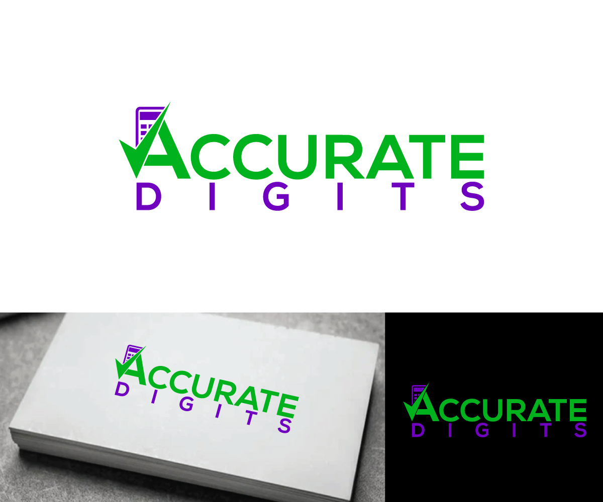 Logo Design by Ansh Design for Accurate Digits Pty Ltd | Design #33281176