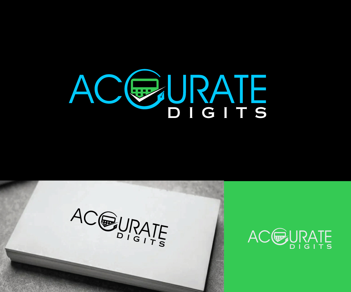 Logo Design by Ansh Design for Accurate Digits Pty Ltd | Design #33281177