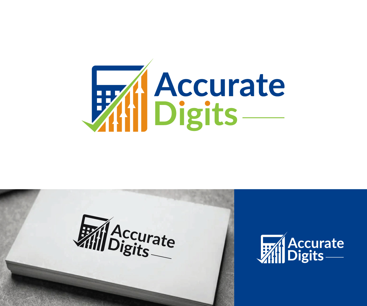 Logo Design by Ansh Design for Accurate Digits Pty Ltd | Design #33281178