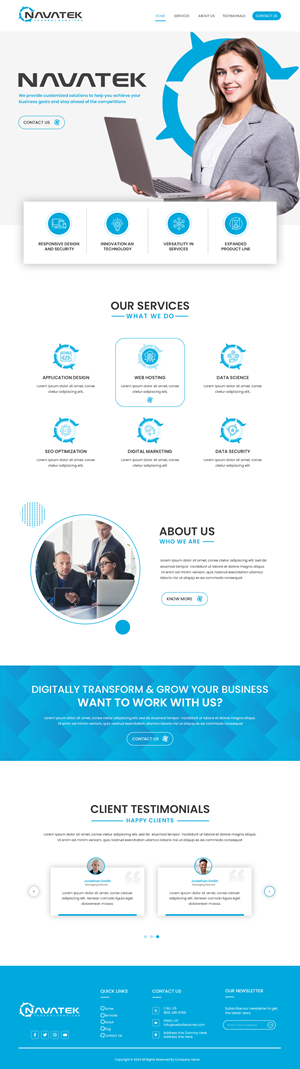 Wordpress Design by Creations Box 2015 for this project | Design: #33293447