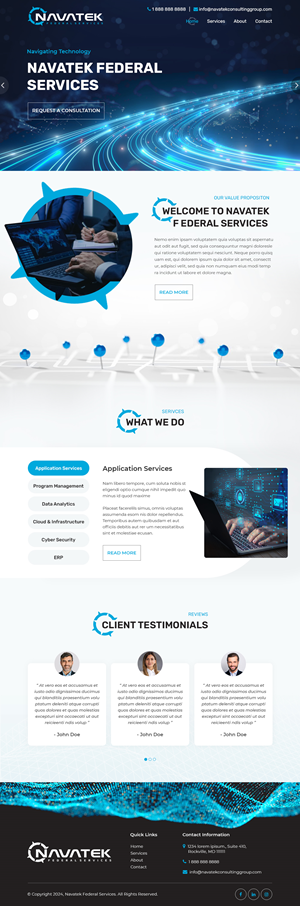 Wordpress Design by Starlyn DS for this project | Design: #33300450