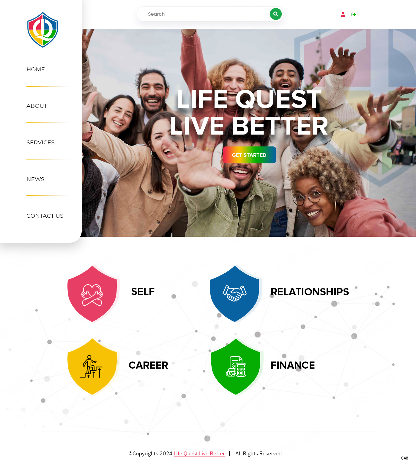 Web Design by pb for LifeQuest Limited | Design #33289823