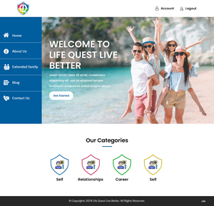 Web Design by pb for LifeQuest Limited | Design: #33289834