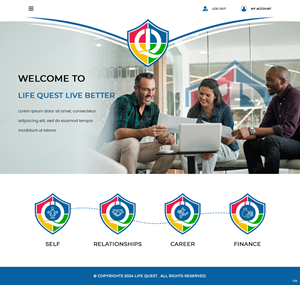 Web Design by pb for LifeQuest Limited | Design: #33289838