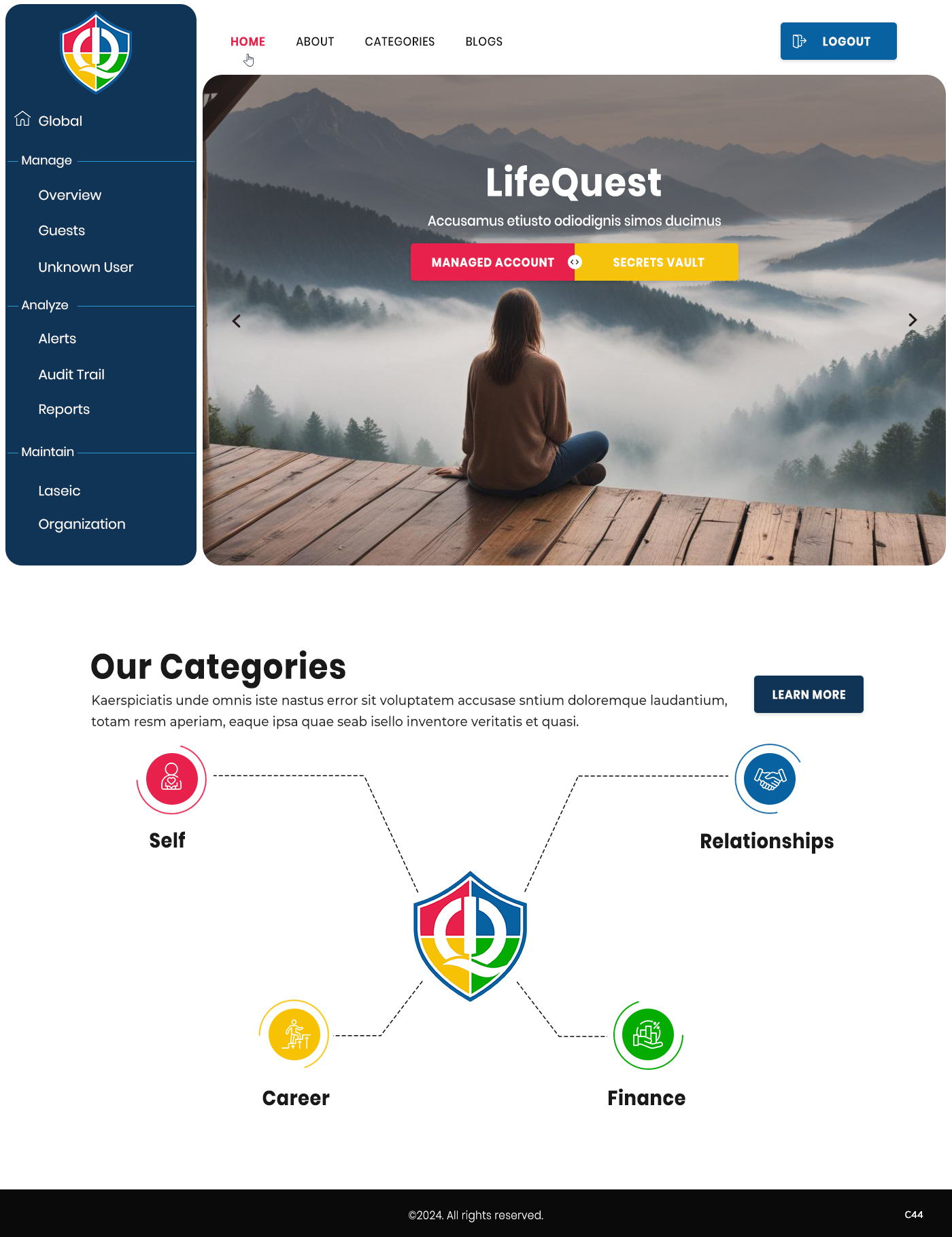 Web Design by pb for LifeQuest Limited | Design #33296691
