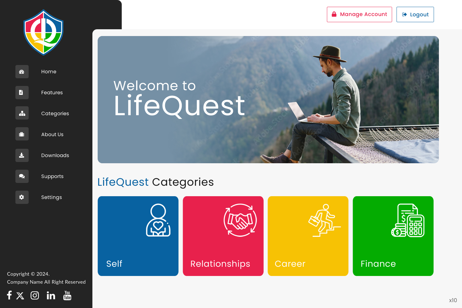 Web Design by pb for LifeQuest Limited | Design #33296745